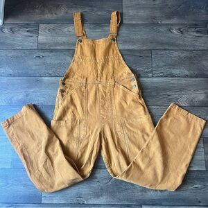 We The Free Brown Overalls Jeans Classic Workwear